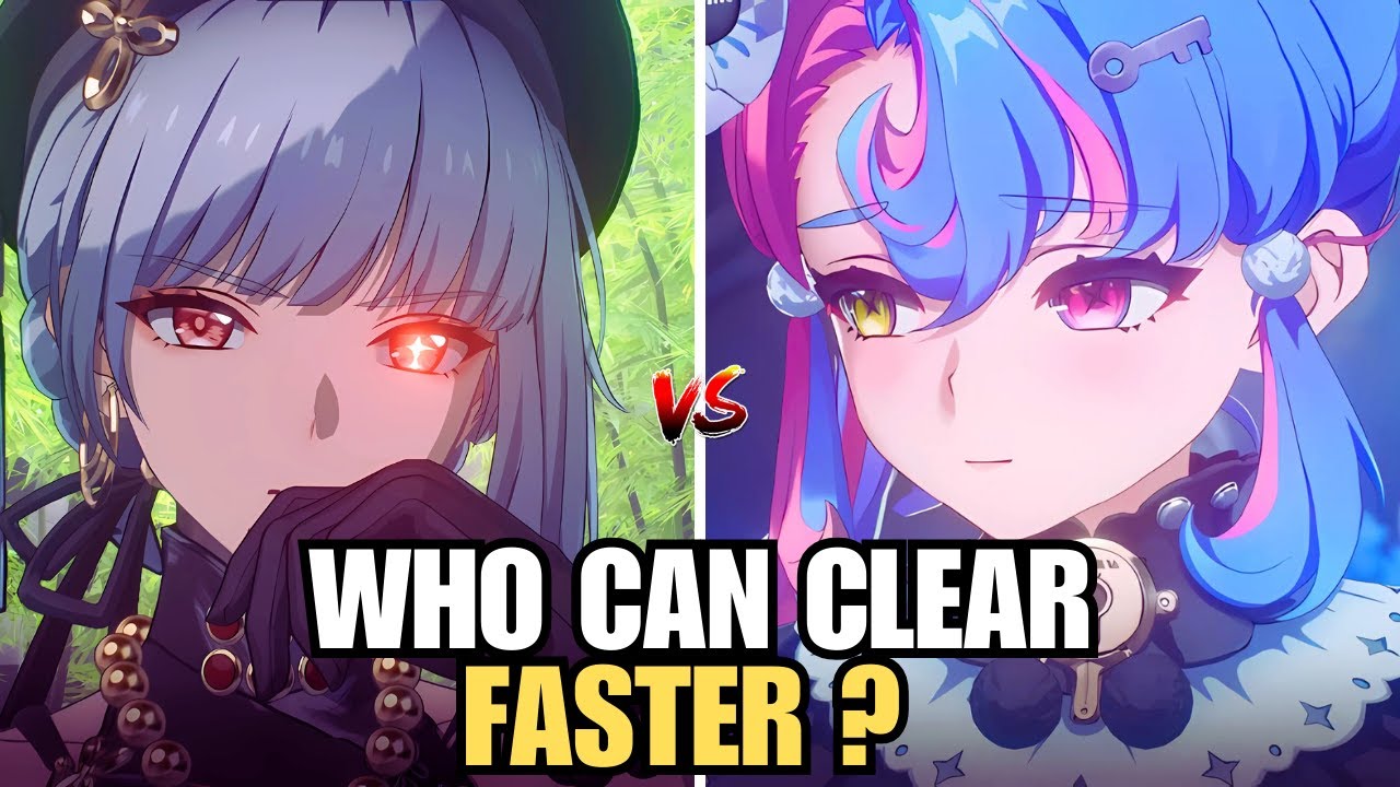 S6R1 Sanhua Vs S2R1 Roccia With Camellya Comparison Video Wuthering Waves