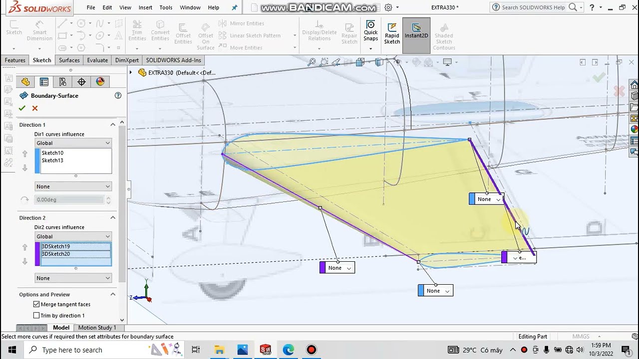 how to design rc plane in solidworks