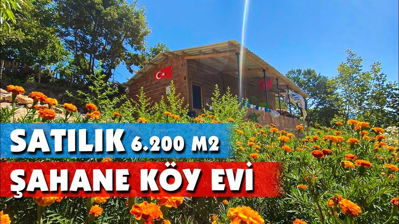 Şahane Köy Evi 6.200m2 Satılık ~Muhteşem Manzaralı