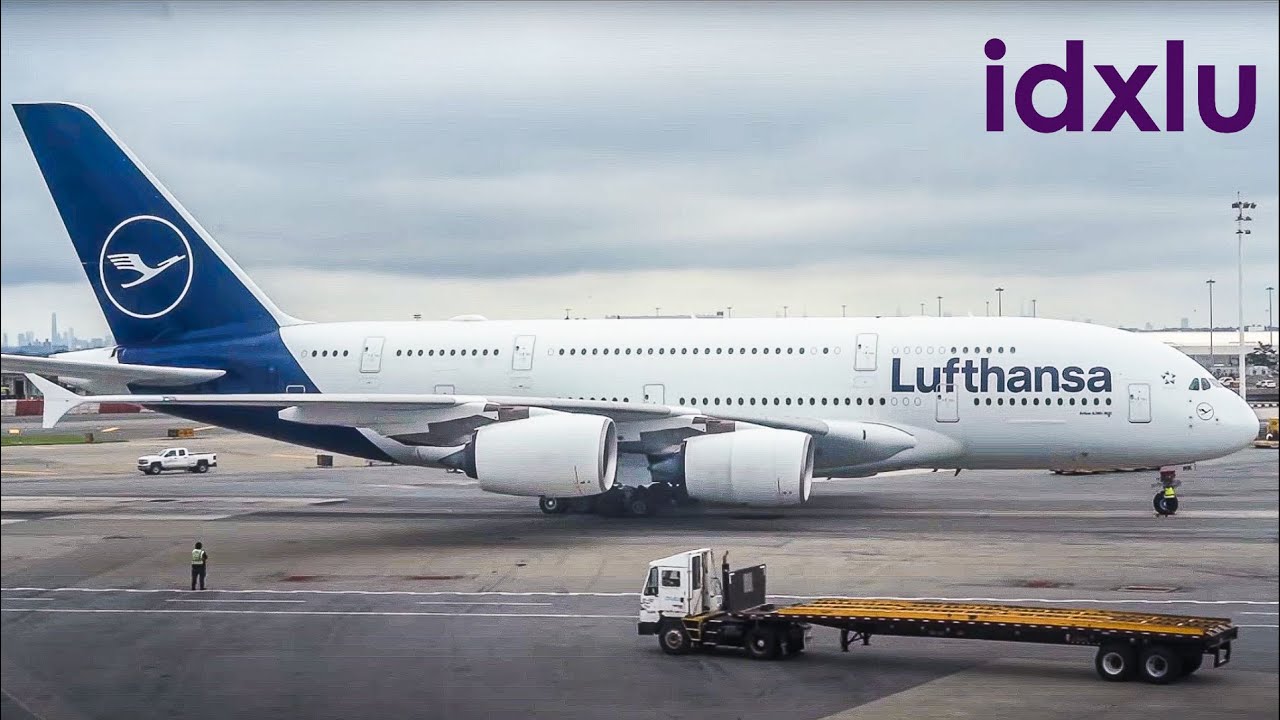 Lufthansa First Class - A380-800 - New York to Munich