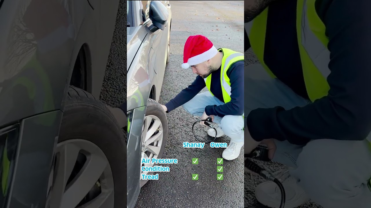 Festive Tyre Check Challenge 🎄