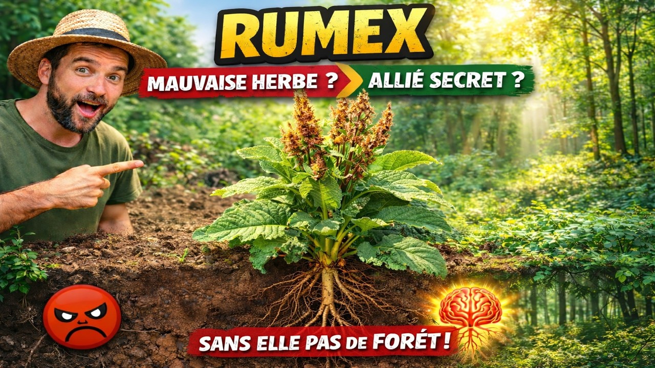 RUMEX : Mauvaise Herbe au jardin ou Clé Secrète en Permaculture pour un Sol Vivant & Forêt Fertile ?