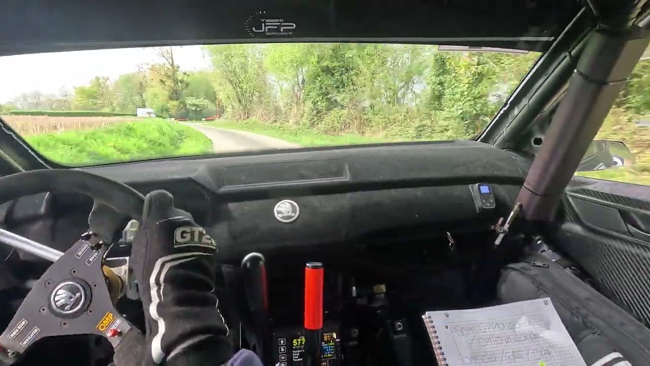 es6 rallye des Salines 2025 - Jeff et Victoria Piau - 3ème temps scratch - Skoda Fabia R5