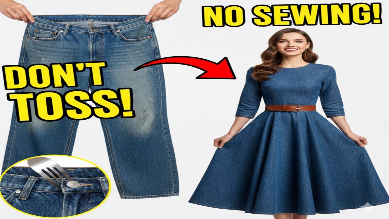 Stop Throwing Away Old Clothes! 10 Genius Reuse Ideas (No Sewing Machine) ✂️✨