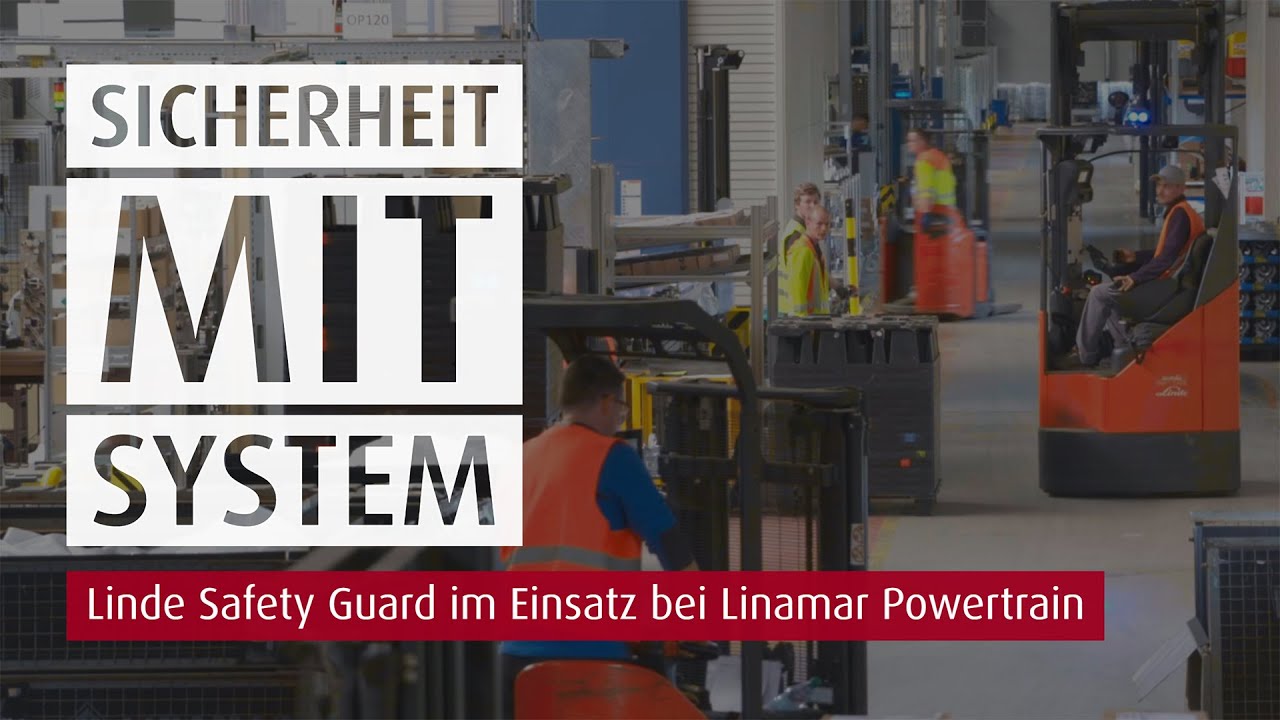 Sicherheit mit System | Stapler Unfälle vermeiden dank Linde Safety Guard | Sander Fördertechnik
