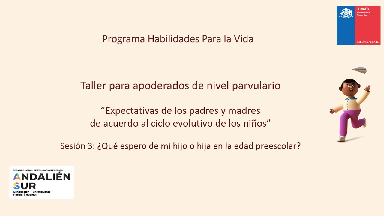 &iquest;Qu&eacute; debo esperar de mi hijo o hija en edad preescolar?