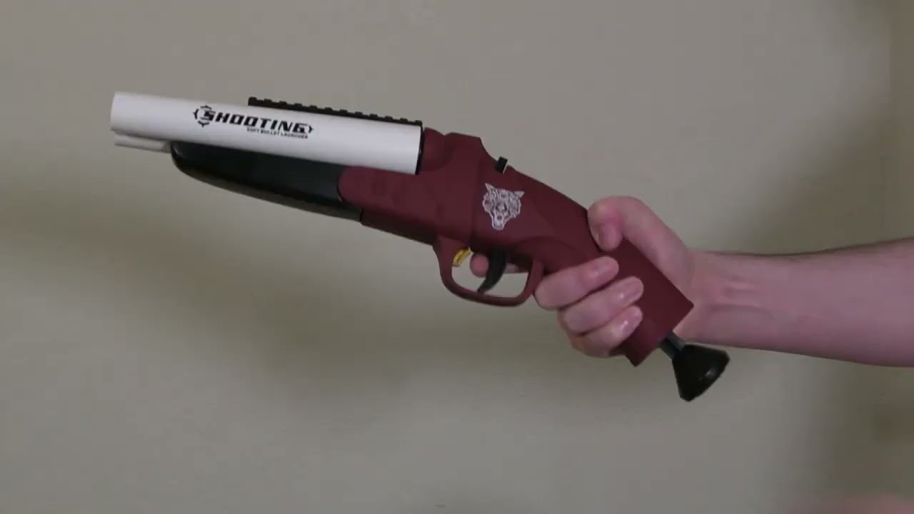 Double Barrel Shell Ejecting Nerf Shotgun