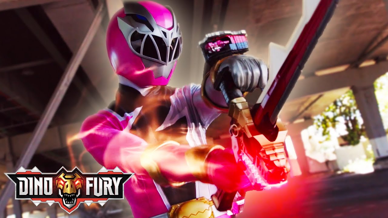 Power Rangers Dino Fury ⚔️ Beste Kampfszenen! ⚡ Power Ranges Für Kinder ⚡️  Power Rangers Deutsch
