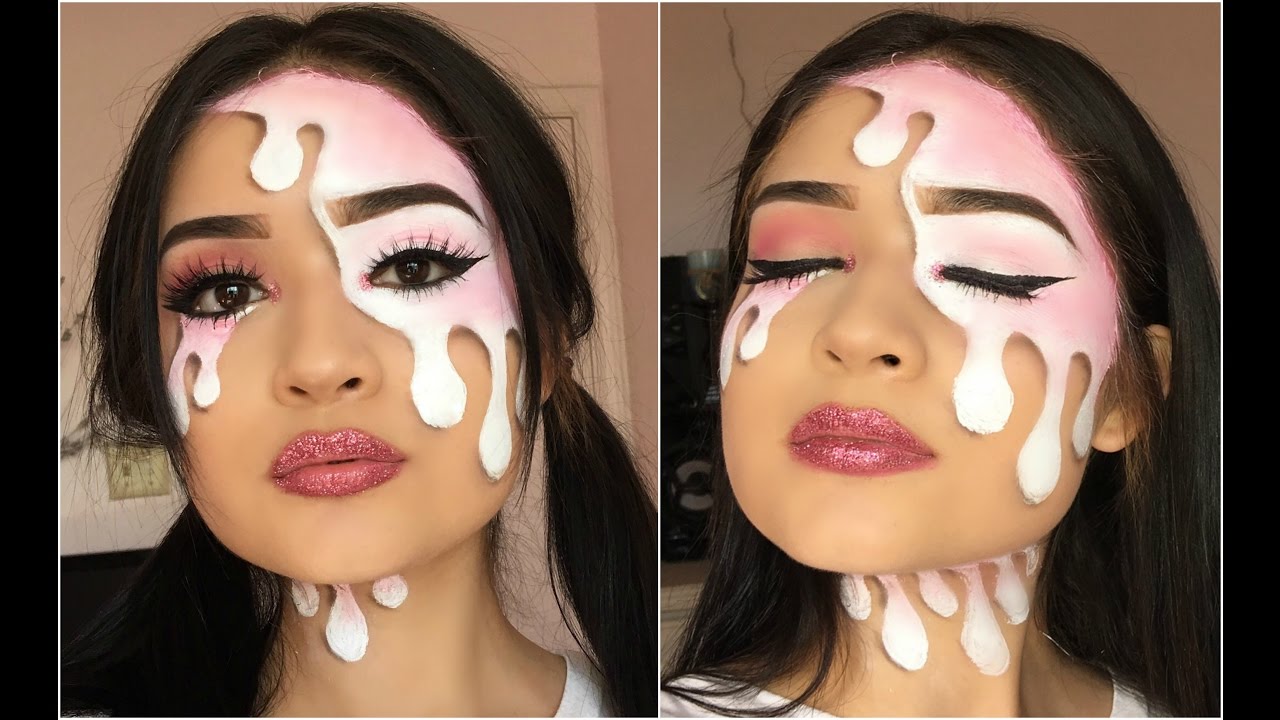 GLAM Melting Ice Cream Tutorial | Halloween 2016