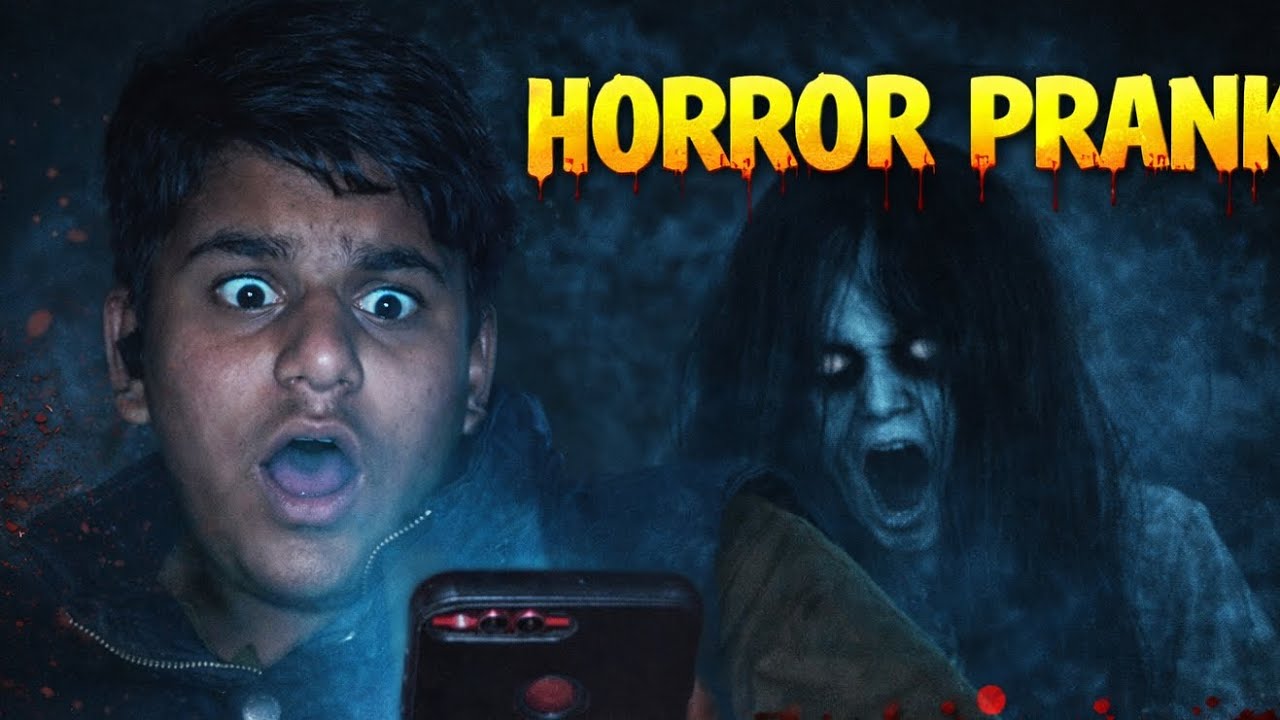 Horror prank kia zainab ky sath❤️ but dar gyi🤣