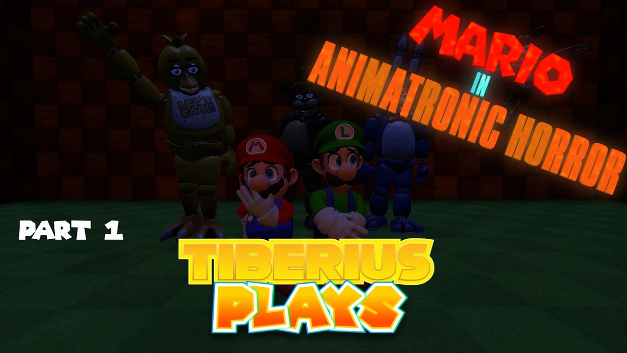 Mario In Animatronic Horror Part 1 - TTGH Plays
