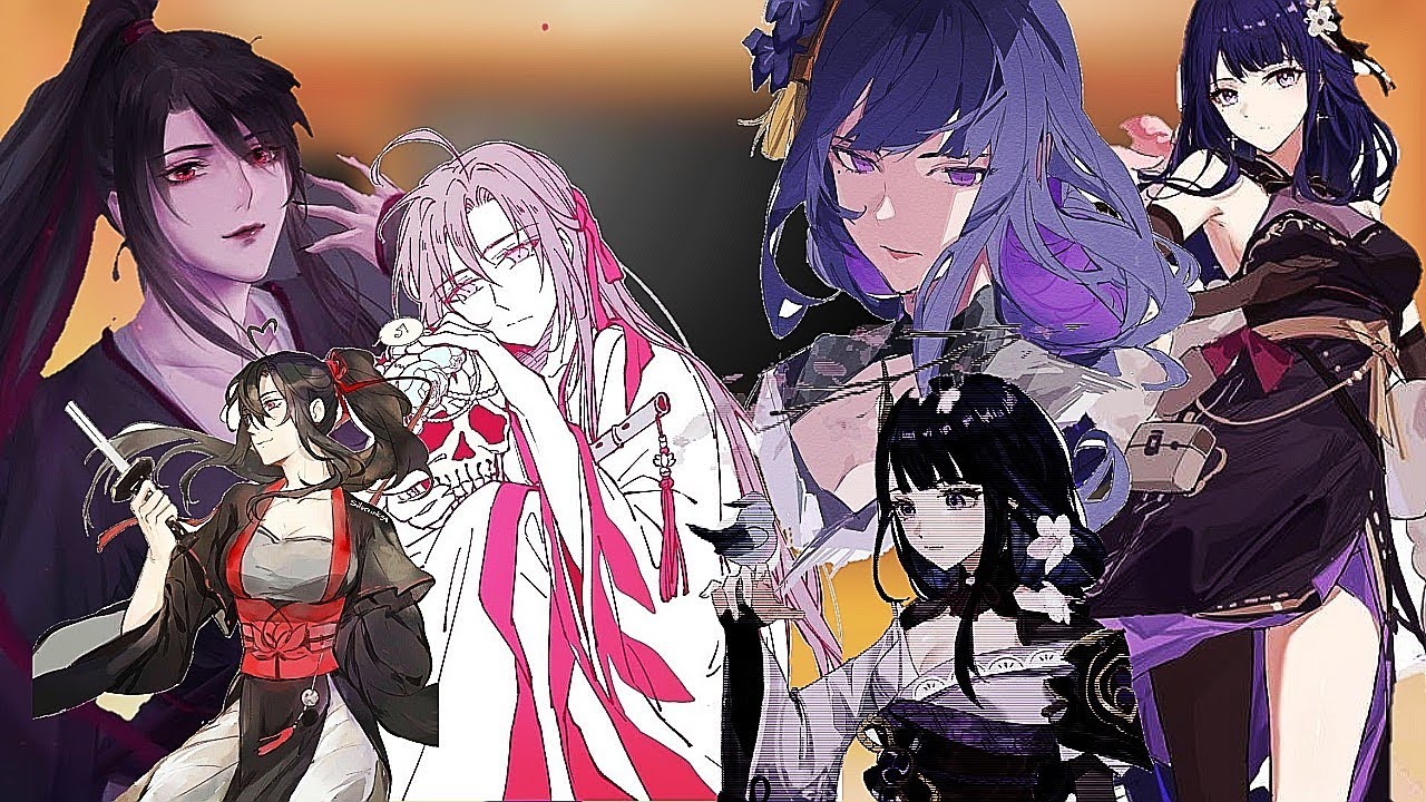 MDZS react to FemWei Wuxian as Raiden Ei/Реакция МДК на ФемВэй Ин это Райдэн Эи. НА ЗАКАЗ