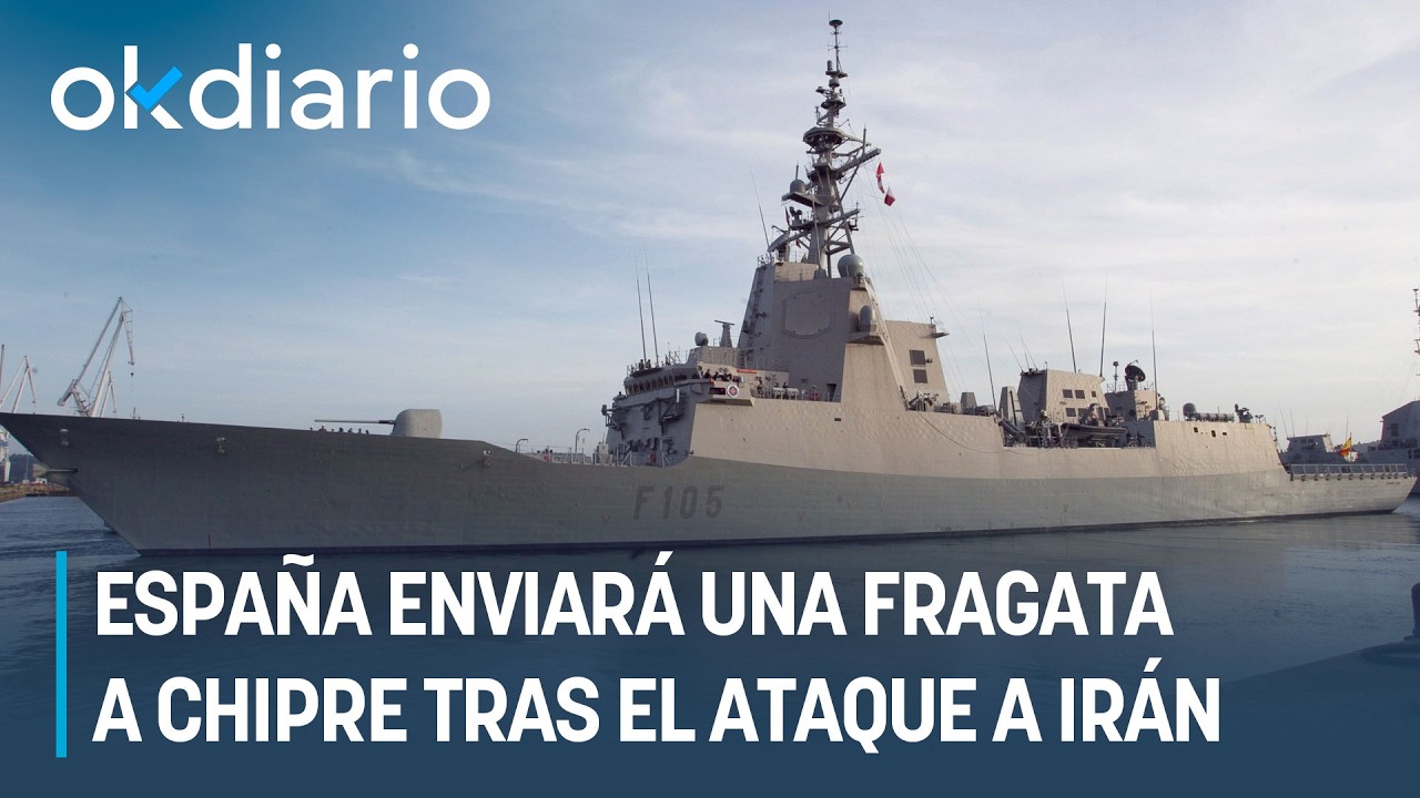 España enviará una fragata a Chipre tras el ataque a Irán mientras Sánchez dice 'No a la guerra'