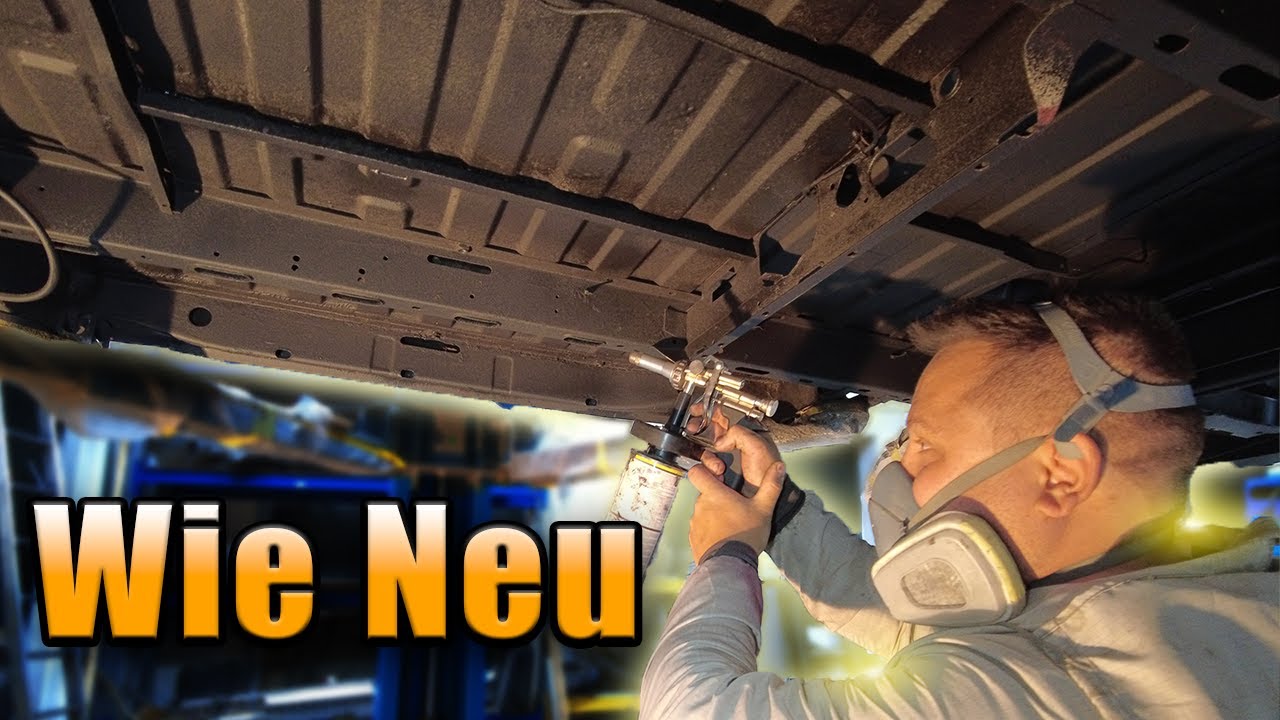VW T3 Unterbodenschutz: Durch Abdichten und Sprühen sieht der Bulli aus wie neu!