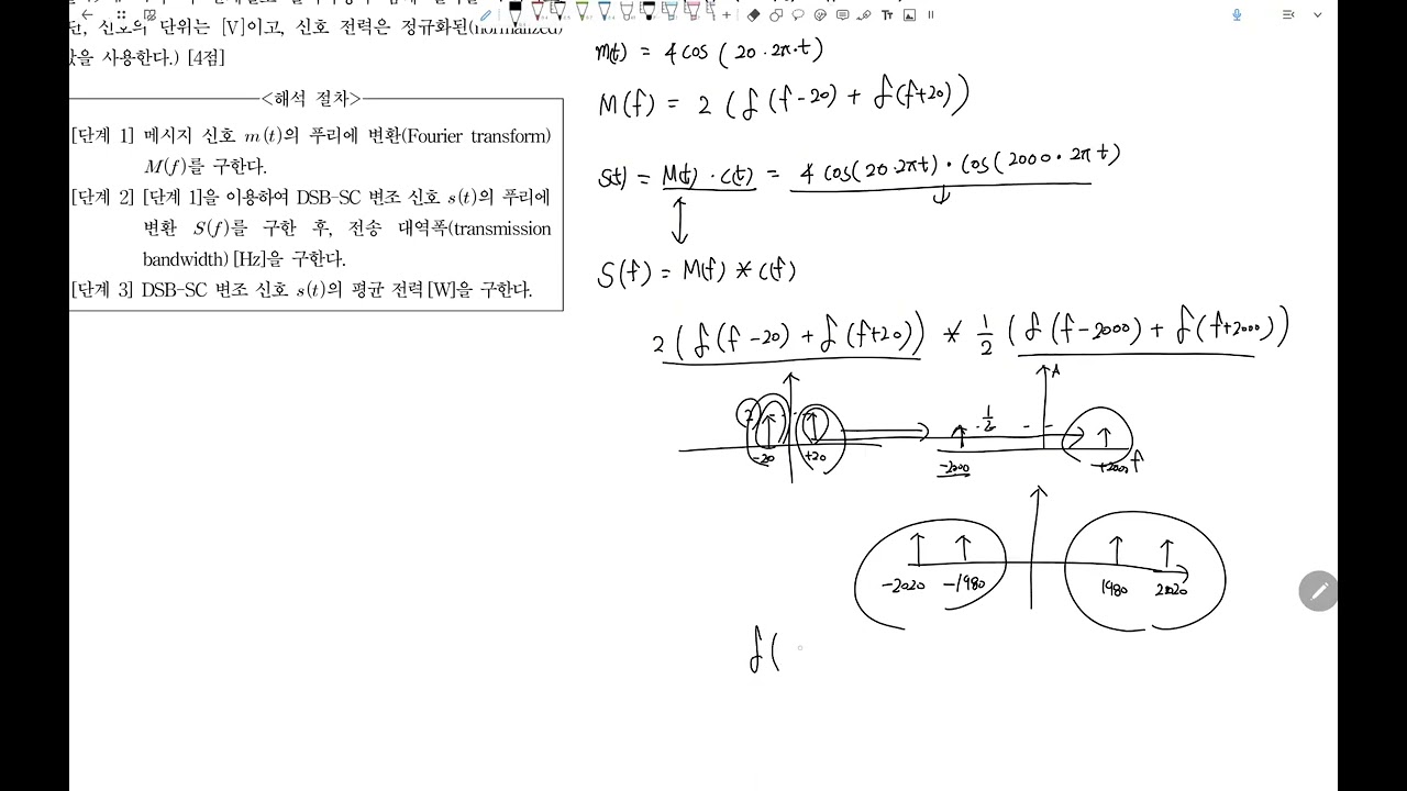 2021학년도 중등 임용고시 전자A 7번 문제풀이
