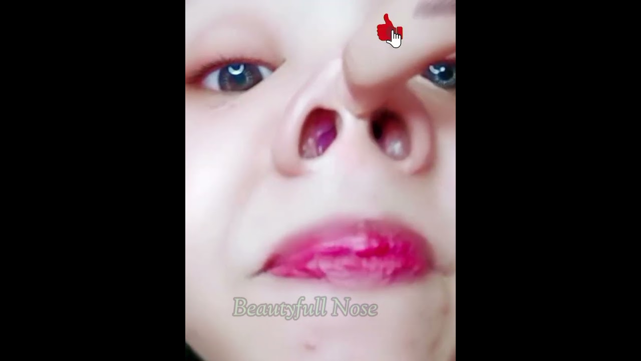 Piggy nose zoom camera with Flashlight challenge 🐽🐽 #nose #funny #pig @beautifulNose 