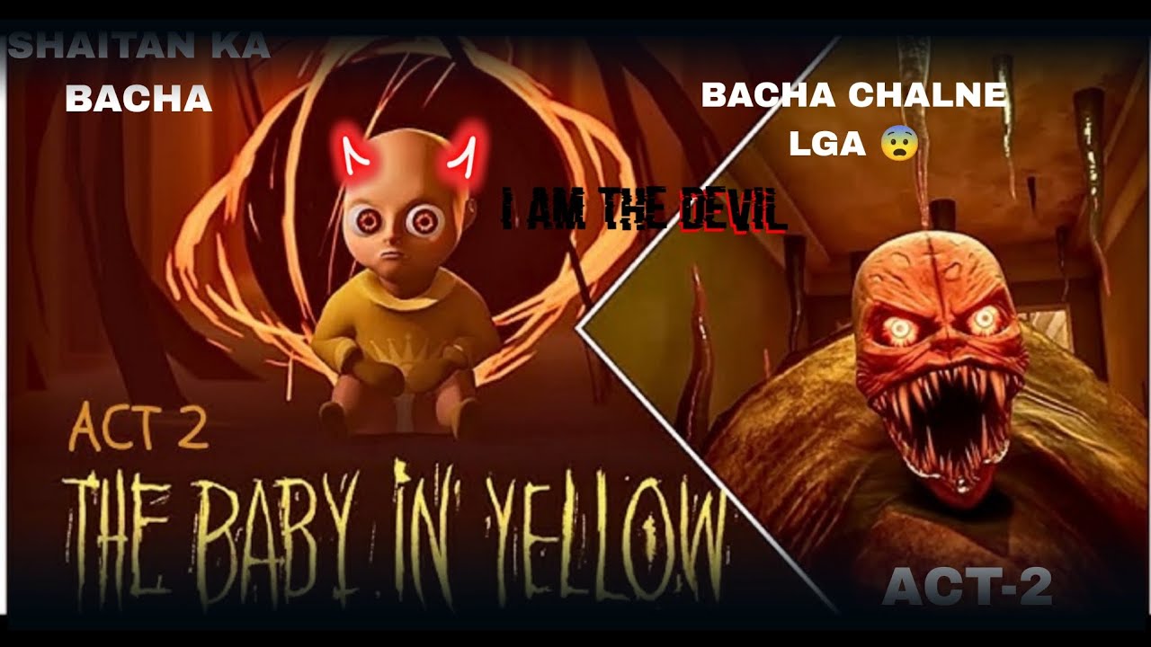 Baby in yellow ACT-2 SHAITAAN HE YE BACHA😨