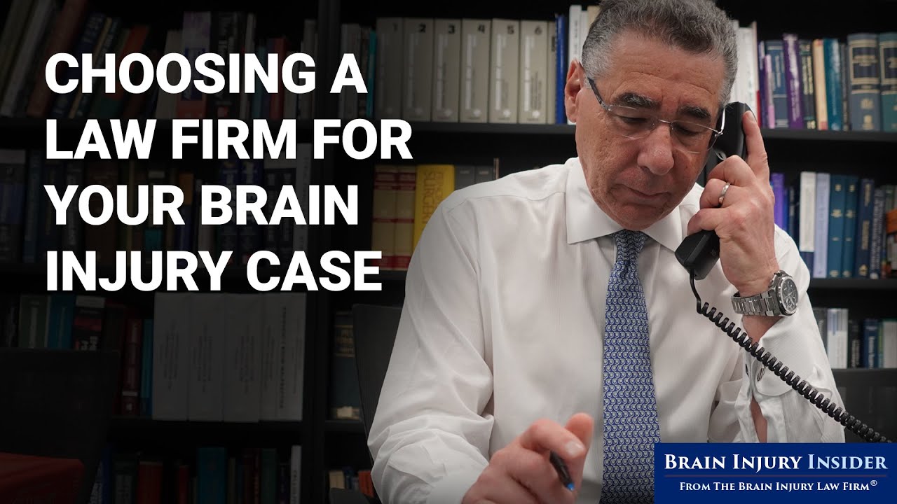 Choosing A Law Firm For Your Brain Injury Case