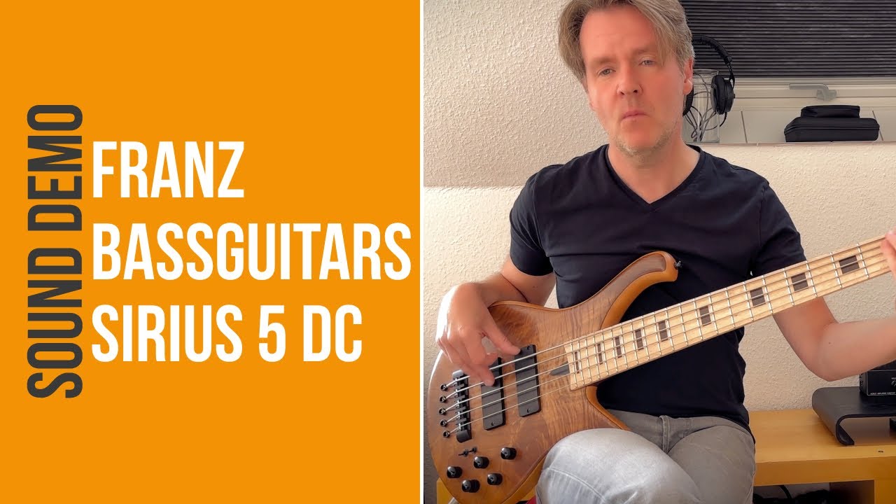 Franz Bassguitars Sirius 5 DC - Sound Demo (no talking)
