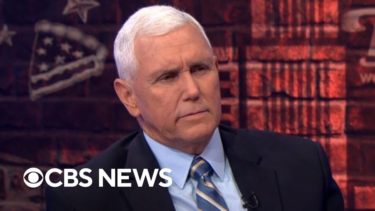 Mike Pence says he's disappointed by Trump's 