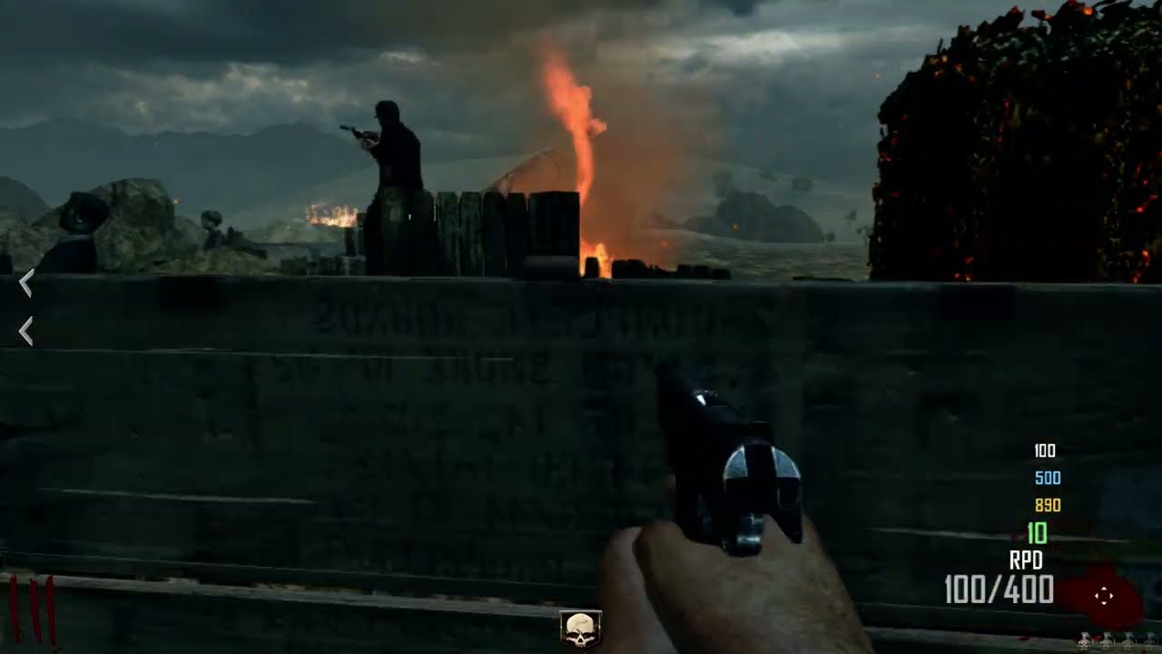 Call of Duty Black Ops 2 Zombies Theater gameplay Nuketown M 27, Raygun Mark 2