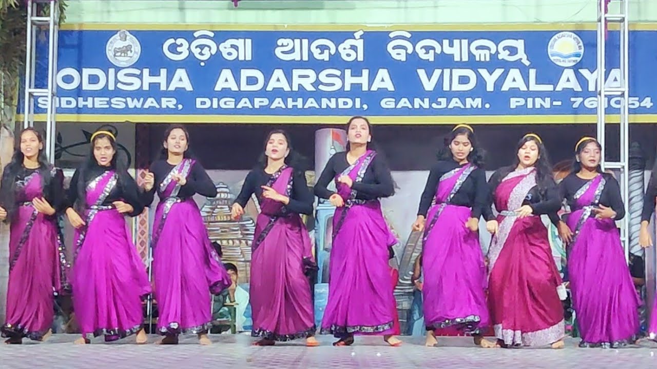 DANCE ON ODIA RETRO SONGS// OAV SIDHESWAR ANNUAL FUNCTION CELEBRATION 🎉🎉🎈// SENIOR GIRLS