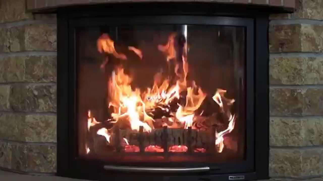 Видеообзор на камин MONACO (Palazzetti) и топку ECOMONOBLOCCO 66 V08 Round