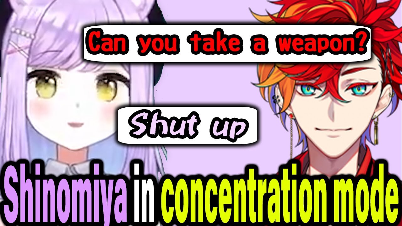 Runa Shiomiya throws harsh words at Gan-chan【VSPO!/Shinomiya Runa】