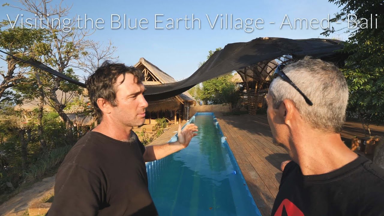 Freediving TV - Bali - Visiting The Blue Earth Village on Bali's east coast - Amed