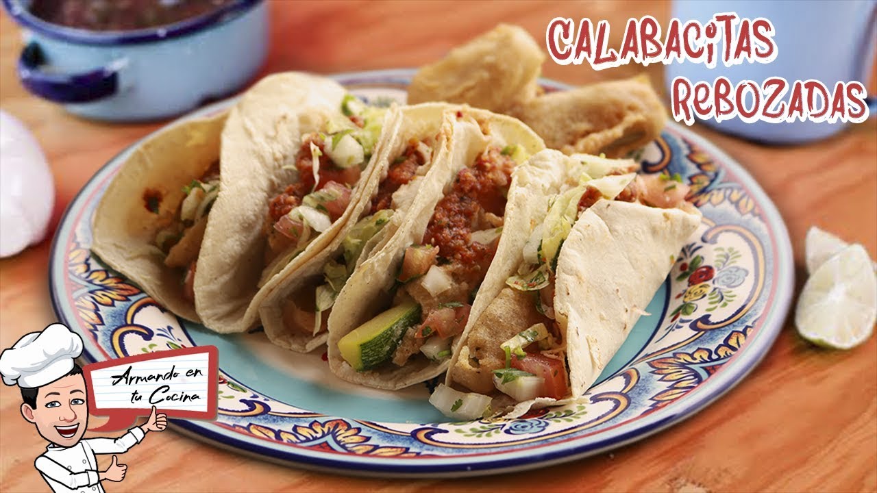 CALABACITAS REBOZADAS | COMIDA CON $50 PESOS
