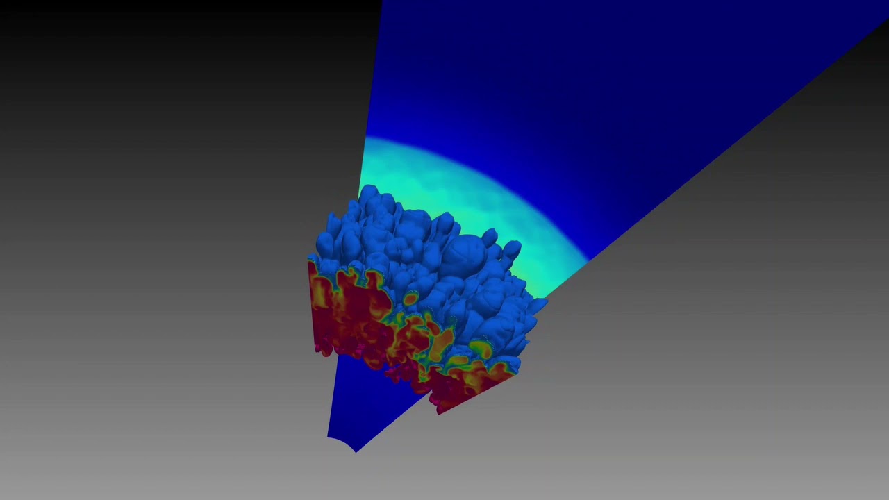 Turbulent Mixing in a Spherical Implosion