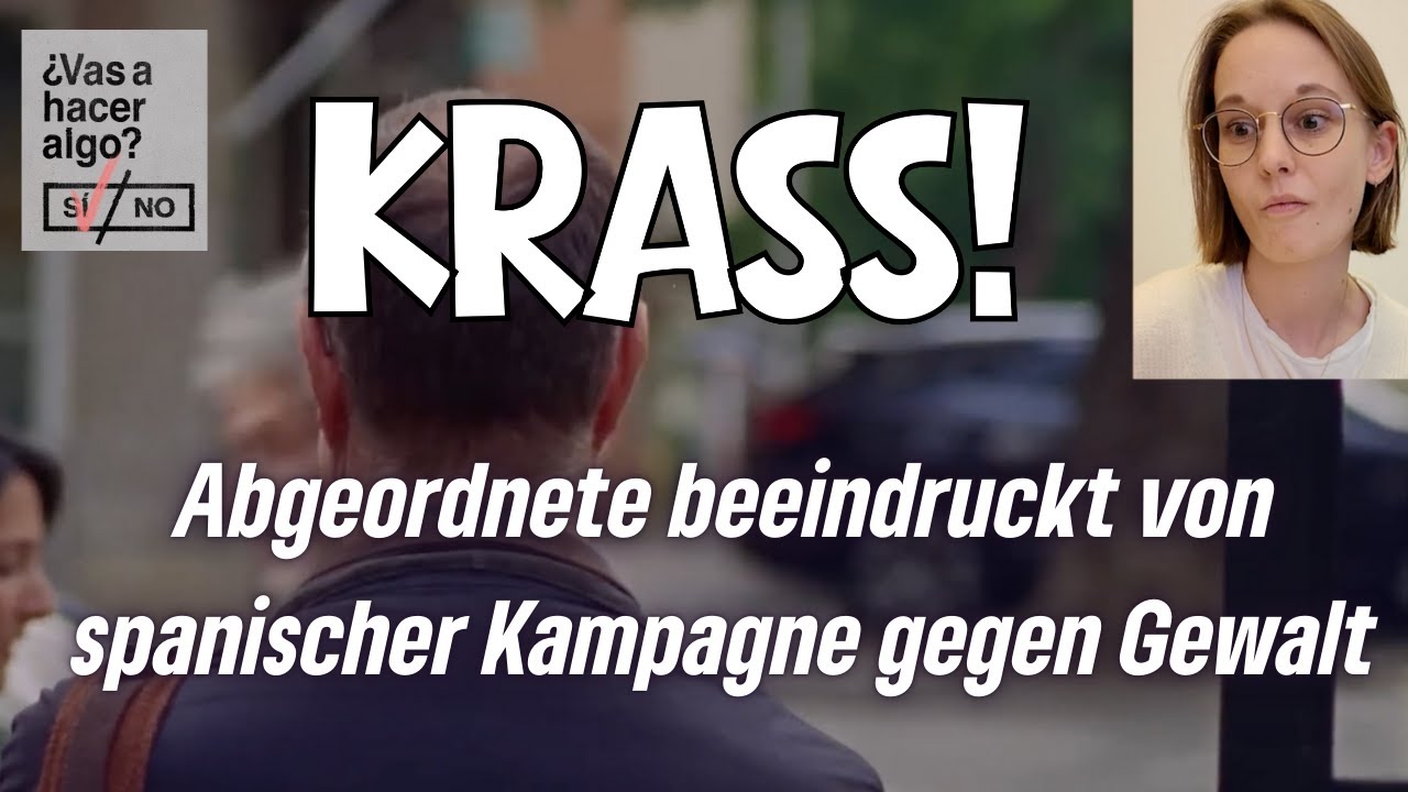 Bundestagsabgeordneten reagiert auf #VasAHacerAlgo - spanische Kampagne