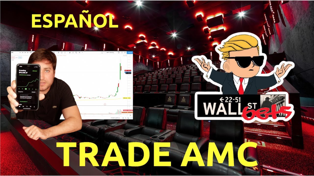 AMC sigue la locura, mi &uacute;ltimo trade 🚀 | Wall Street Bets Reddit | Noticias $AMC | Espa&ntilde;ol