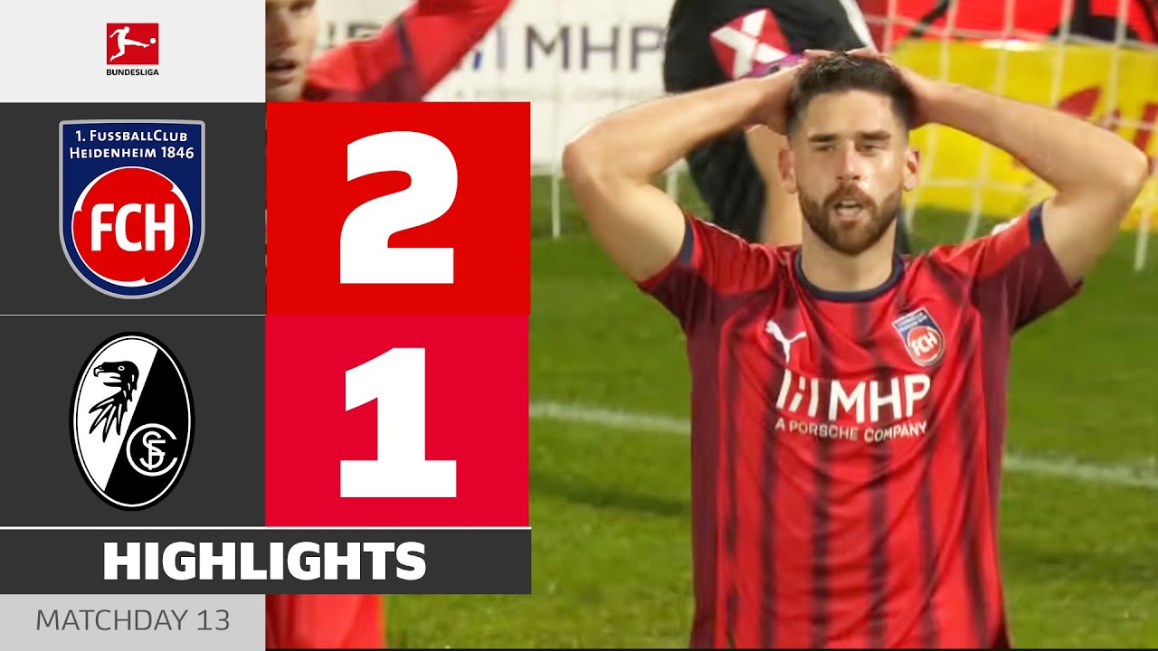HEIDENHEIM - SC FREIBURG | Highlights | Matchday 13 &ndash; Bundesliga 2025/26