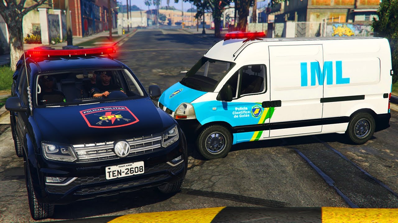 CRIMINOSOS NÃO SE ENTREGAM E TROCAM TIROS COM A EQUIPE DE CPE | GTA 5