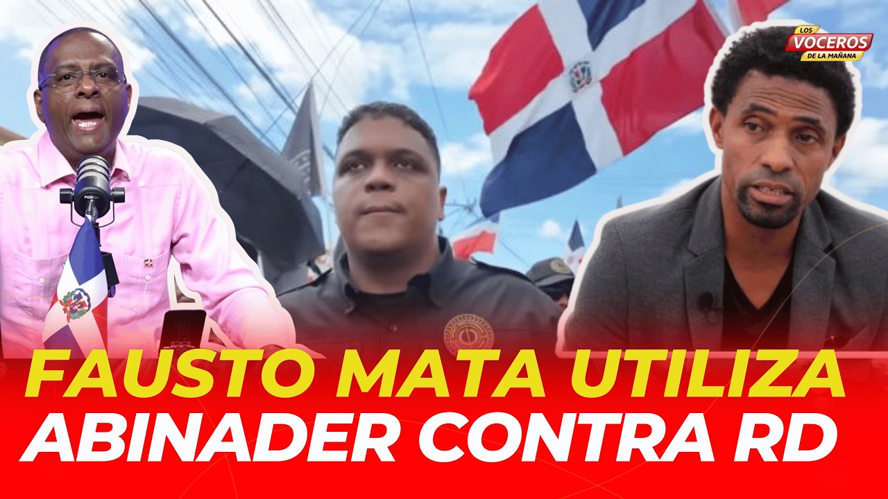 EL PRO HAITIANO FAUSTO MATA UTILIZA A ABINADER CONTRA RD