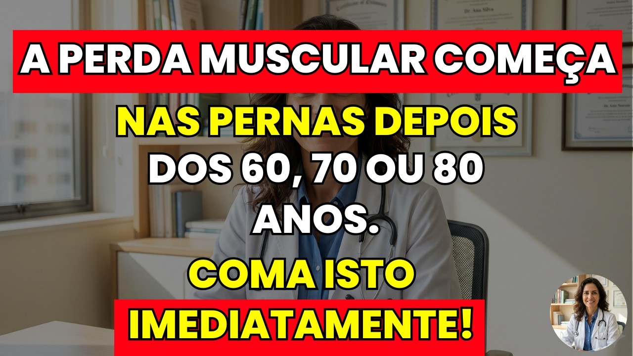 As pernas definham primeiro! Coma estes 3 alimentos e essas 3 frutas para fortalecê-las.