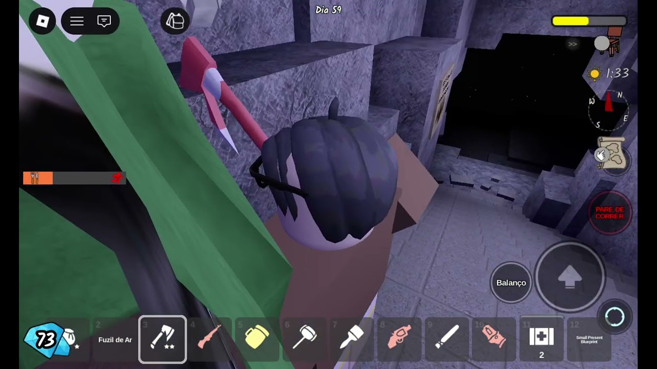 Jogando 99noites na floresta EP5 T2