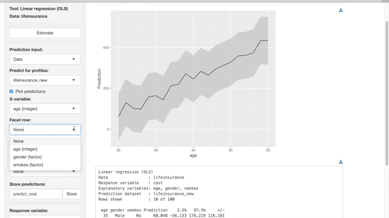 Radiant Tutorial: Forecasting new observations