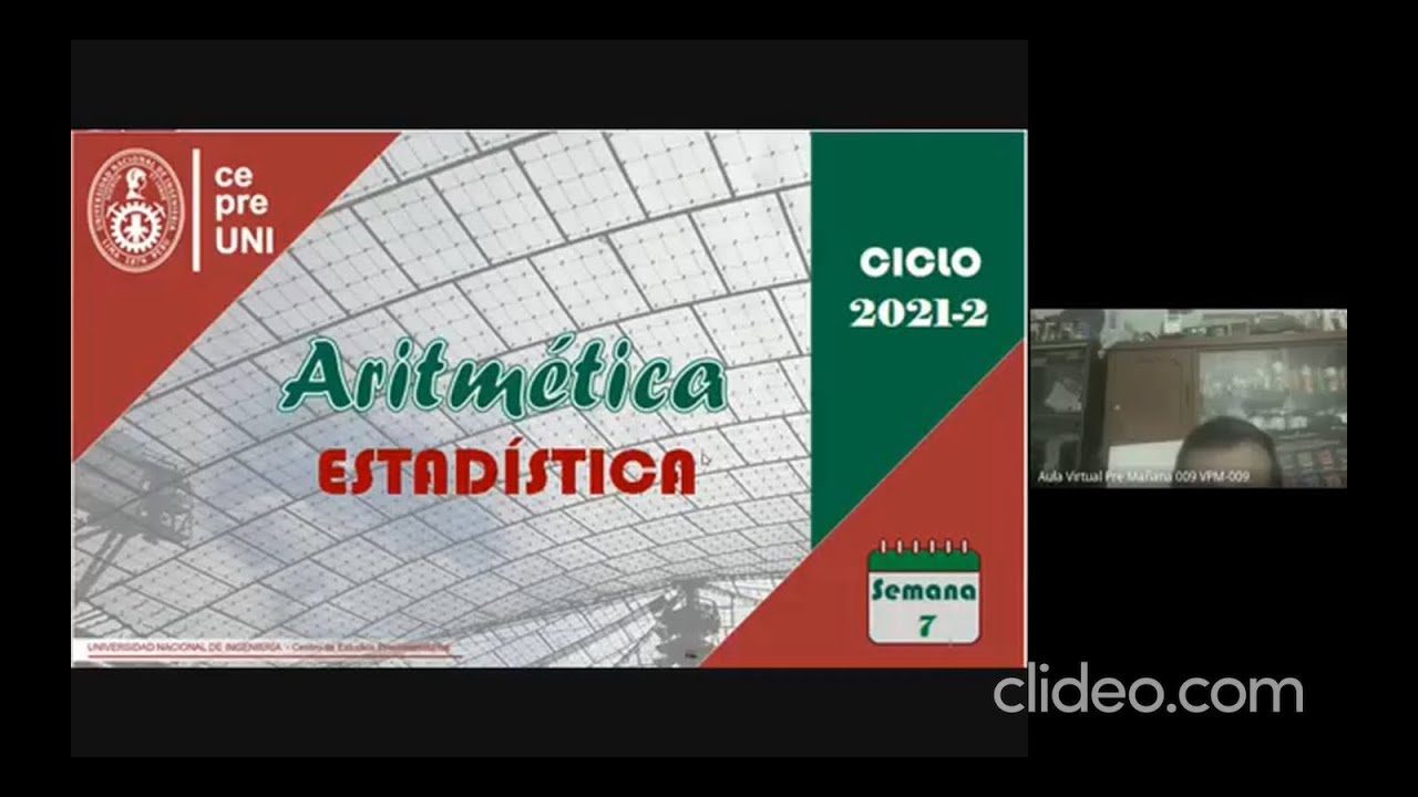 CepreUNI - Aritmetica 7.1/ ESTADISTICA I (Definición)