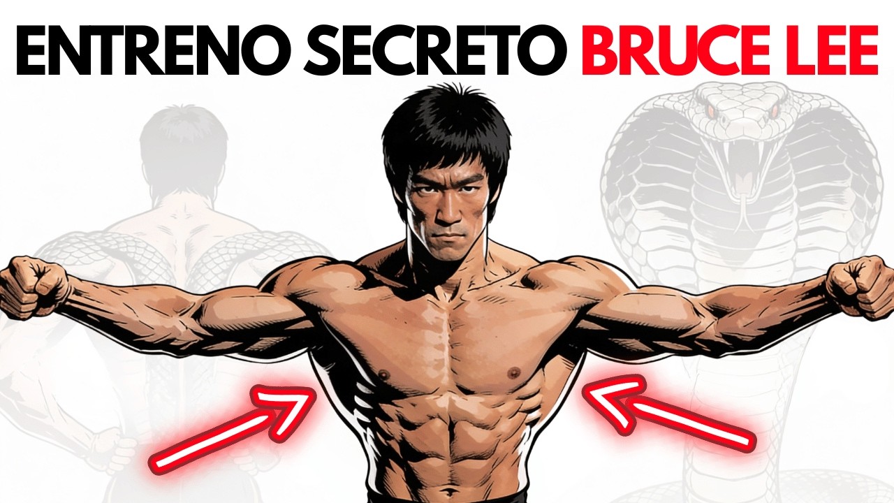 Los Ejercicios Reales Que Bruce Lee Usaba Para Construir Esos Dorsales de Cobra (No Es Lo Que Crees)