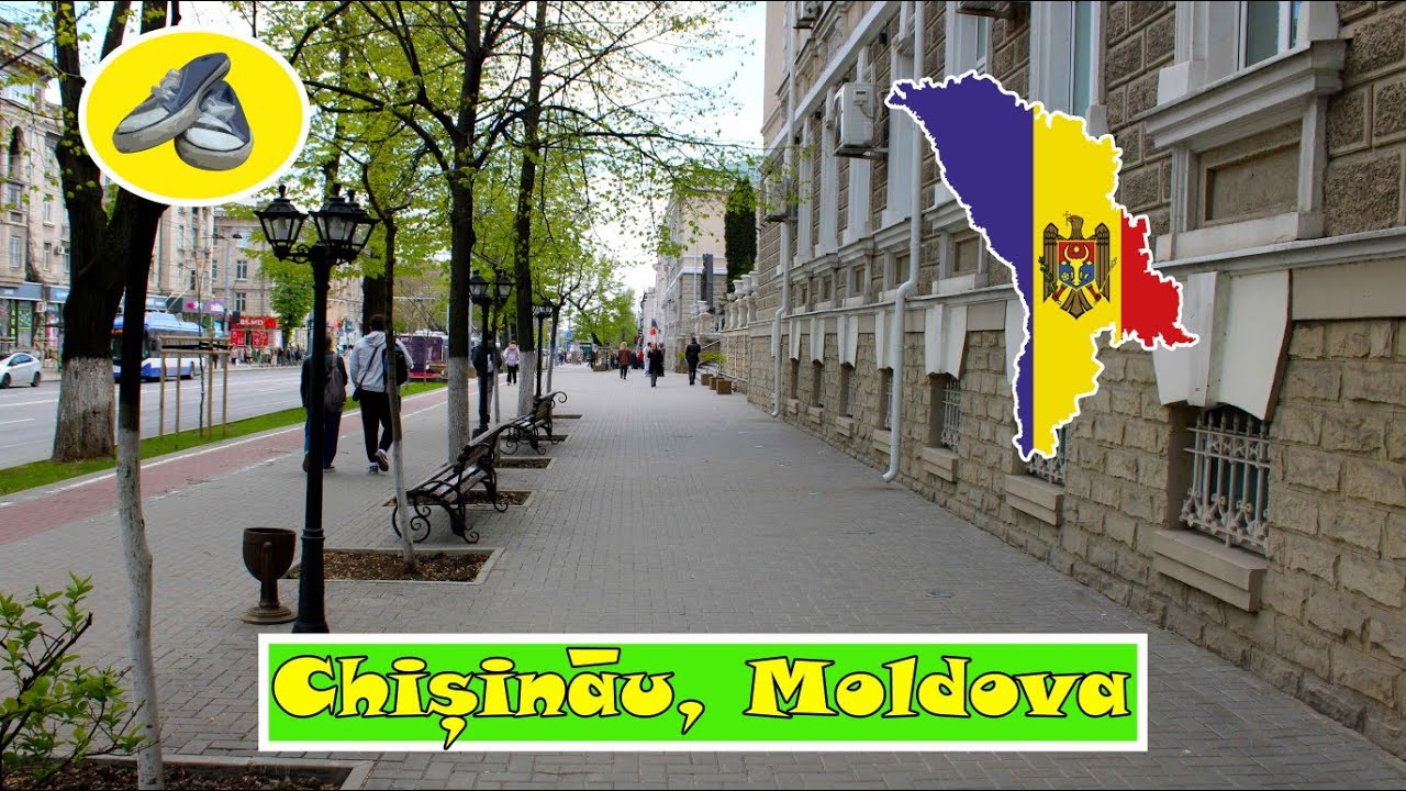 🇲🇩 Walking Tour in Chișinău, Moldova 