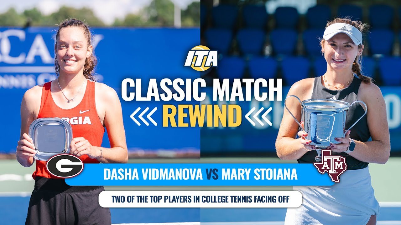 ITA Rewind Match: Dasha Vidmanova vs. Mary Stoiana | 2025 ITA Indoor National Championship Final