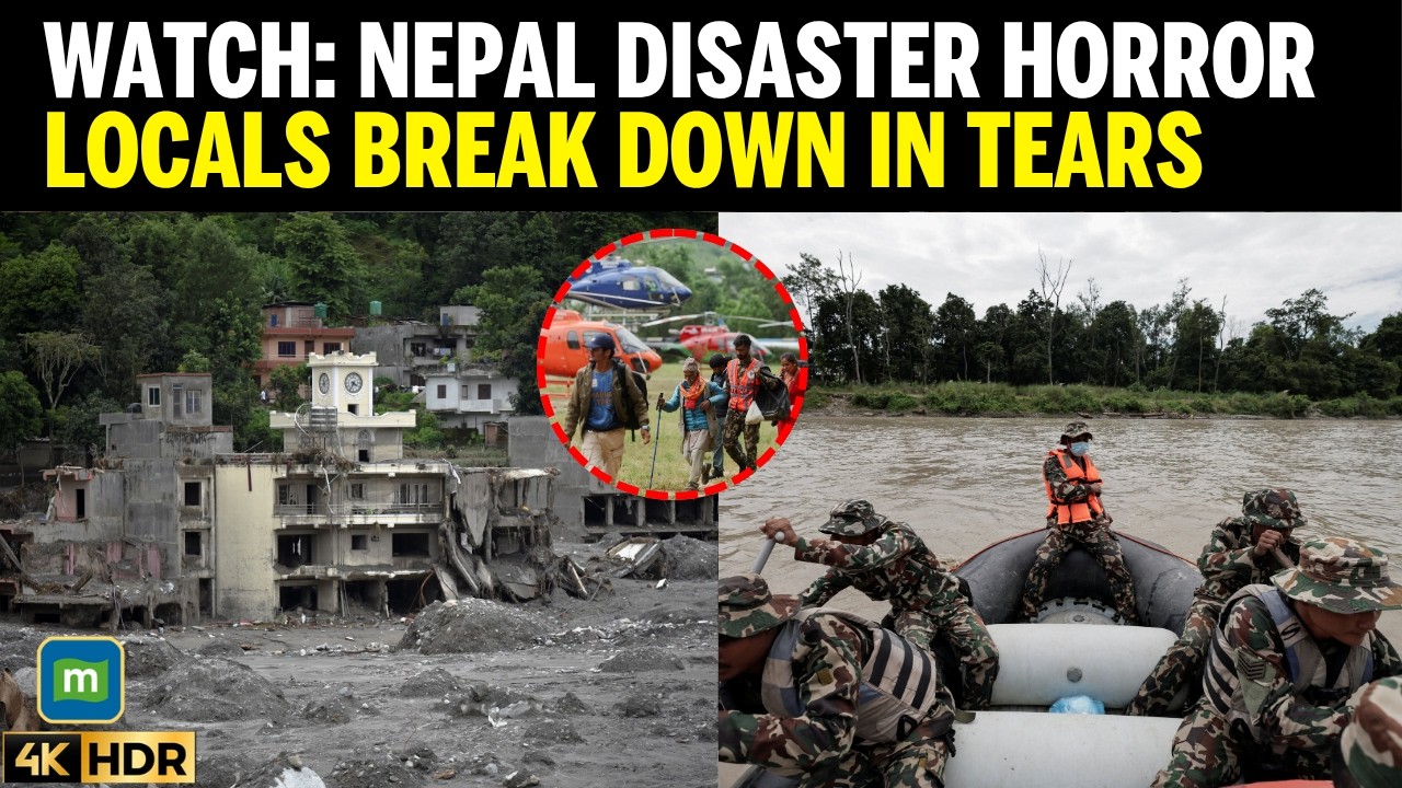 NEPAL FLASH FLOOD CRISIS: GLACIER Disaster Near Nepal-Tibet Border Devastates Devighat | N18G