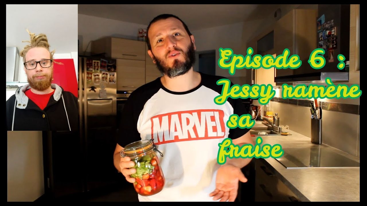 Episode 6 : Jessy ramène sa fraise... (Le rhum arrangé fraise - rhubarbe)