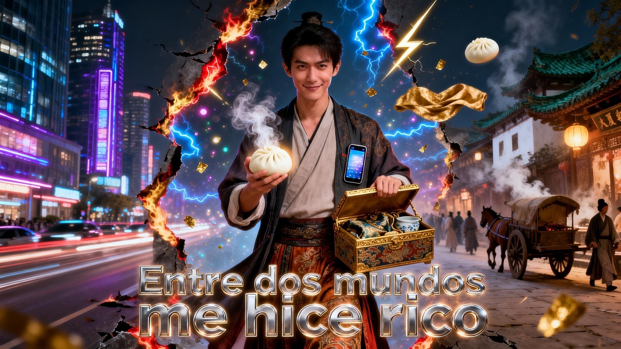 Pobre viaja al pasado, comercia entre dos mundos y se hace rico.【Entre dos mundos me hice rico】