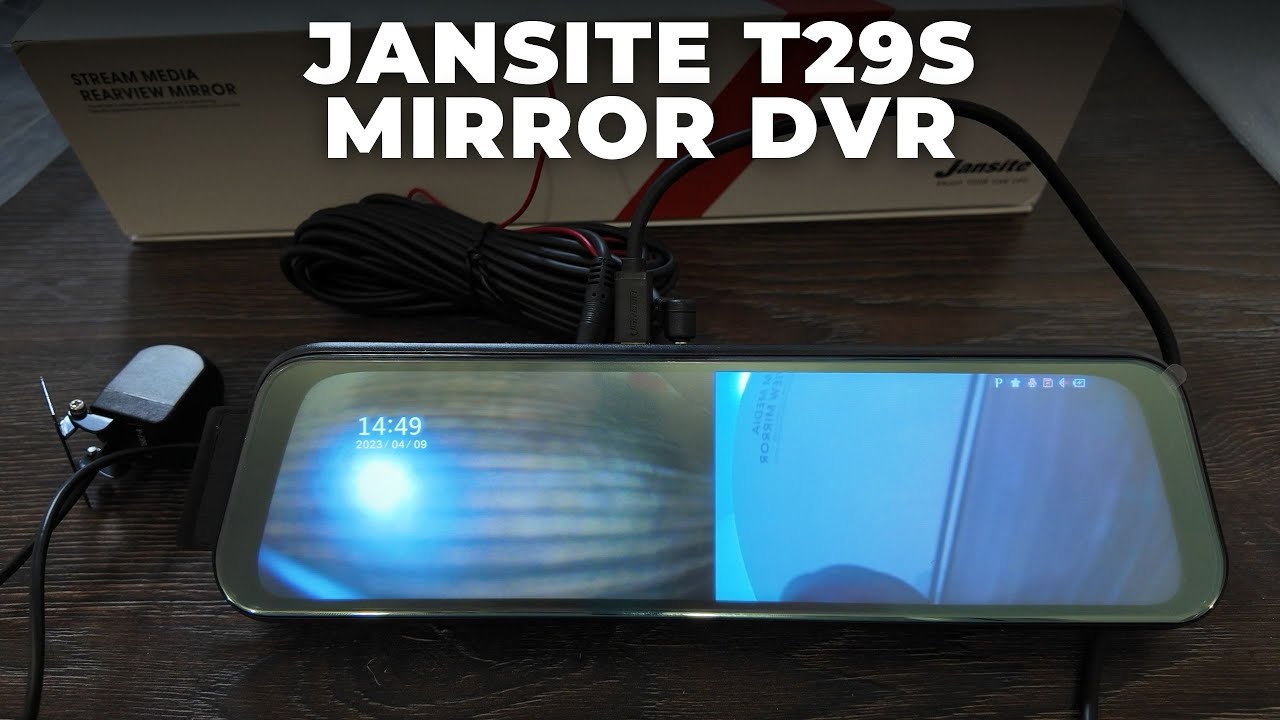Jansite T29S - Car Mirror DVR and Parking Assistance