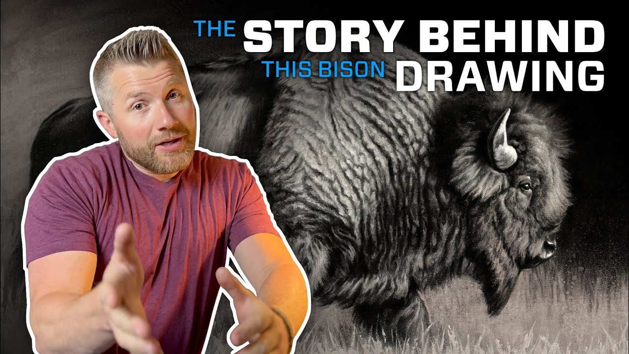 The Story Behind Why I Titled This Bison Drawing 