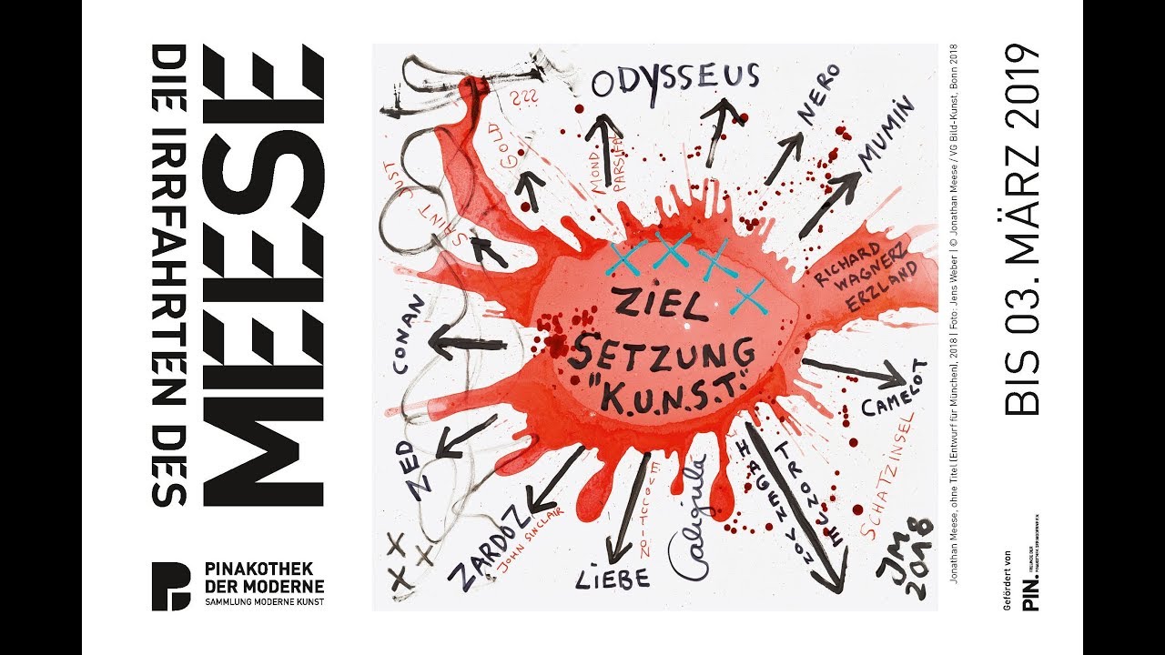 CONNEXIONS | Jonathan Meese im Gespräch mit Swantje Grundler und Bernhart Schwenk | 13.12.2018