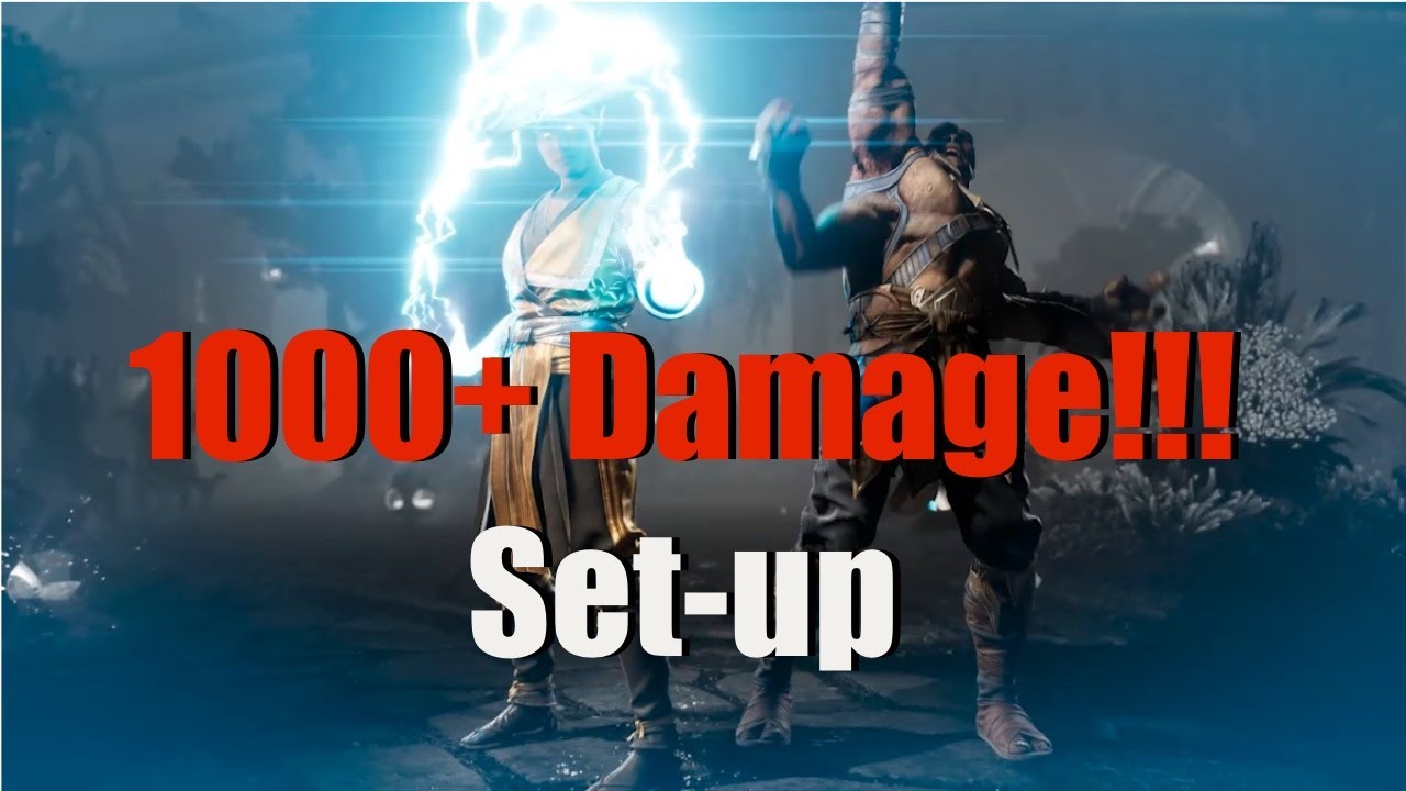 Raiden & Goro Advanced Combos & Set-ups!!! (1000+ DAMAGE)!!!